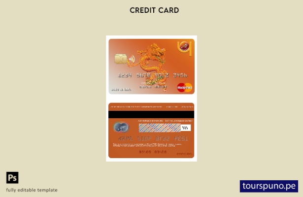 lista para imprimir la plantilla de mastercard del banco Bután Druk PNB
